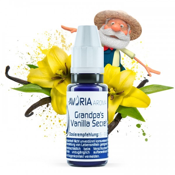 Avoria Liquid Aroma Grandpas Vanilla Secret