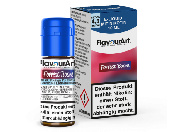 FlavourArt - Forrest Boom E-Zigaretten Liquid 4,5 mg/ml