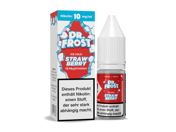 Dr. Frost Nikotinsalz Liquid Strawberry 10mg