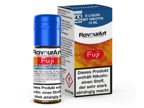 FlavourArt - Fuji E-Zigaretten Liquid 4,5 mg/ml