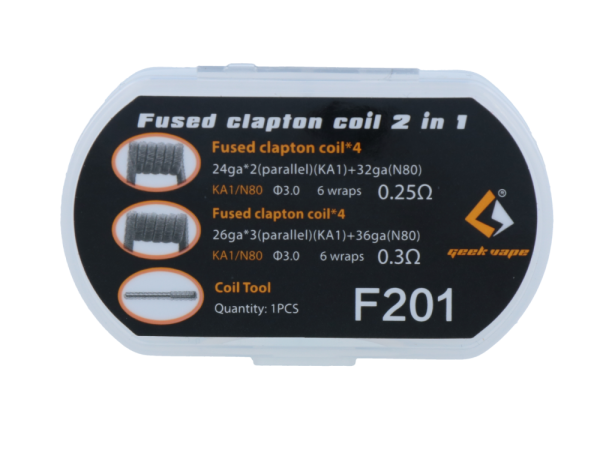 Fused Clapton Coil 2 in 1 Set
