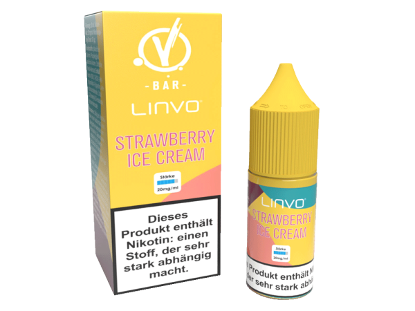 Strawberry Ice Cream Nikotinsalz Liquid 20mg Linvo