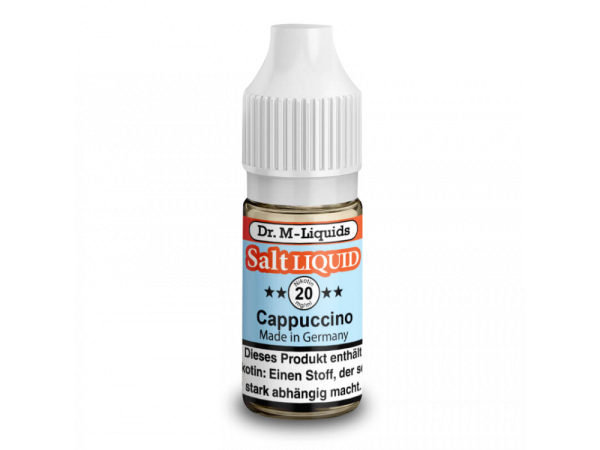 Cappuccino Nikotinsalz Liquid 20mg/ml von Dr M