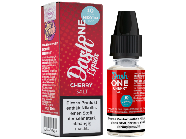 Cherry 10ml Nikotinsalz Liquid von Dash Liquids 10mg