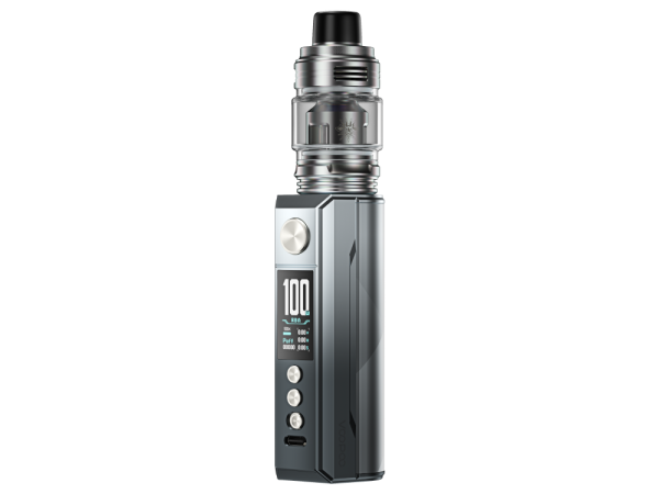 Drag M100S E-Zigaretten Set von VooPoo silber schwarz