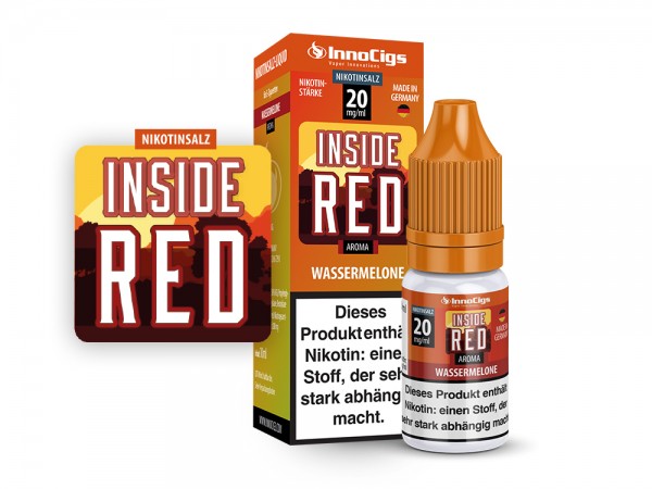 Inside Red Innocigs Nikotin Salz Liquids