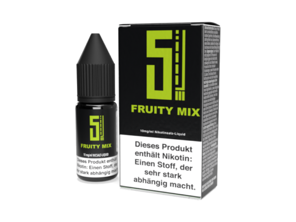 Fruity Mix Liquid Nikotinsalz 10ml 5Elements 10mg
