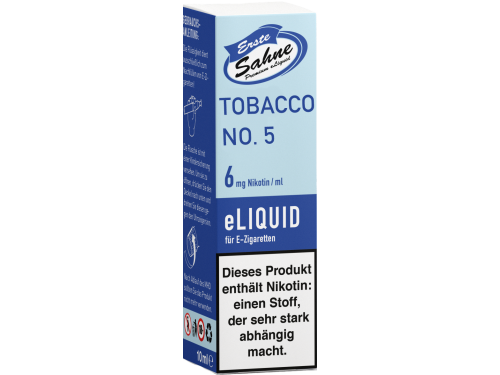 Erste Sahne Liquid 10ml tabak no.5