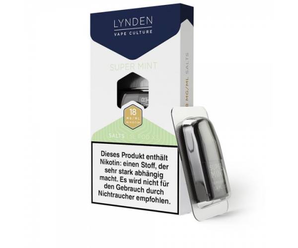 Super Mint PODS für LYNDEN SL E-Zigarette