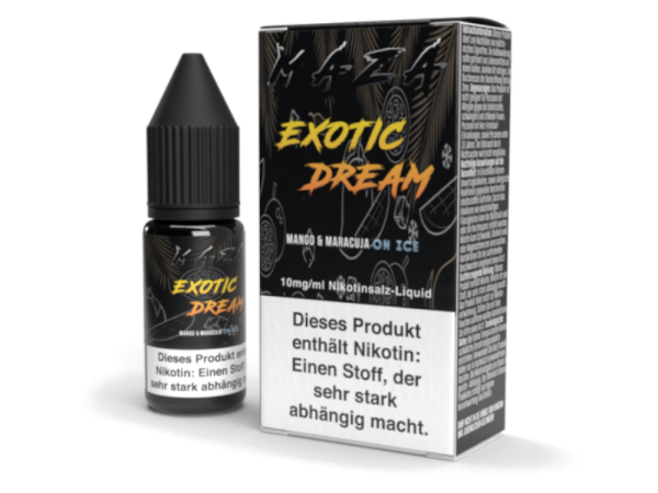 Exotic Dream 10ml Nikotinsalz Liquid MaZa 10mg