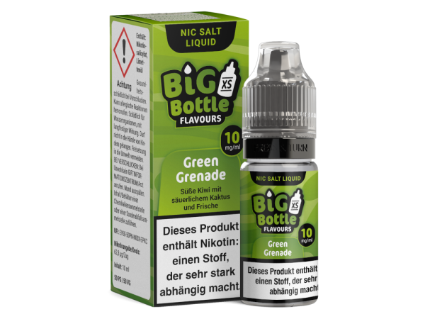 Green Grenade 10ml Nikotinsalz Liquid von Big Bottle 10mg