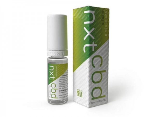 NXT CBD E-Liquid Calssic Hanf Geschmack