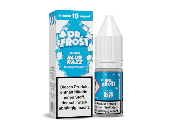 Dr. Frost Nikotinsalz Liquid Blue Razz 10mg
