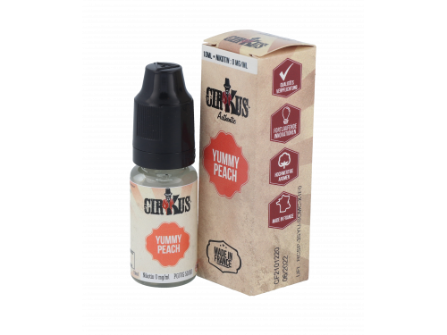 Yummy Peach Liquid Authentic CirKus