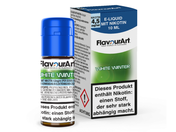 FlavourArt - White Winter E-Zigaretten Liquid 4,5 mg/ml
