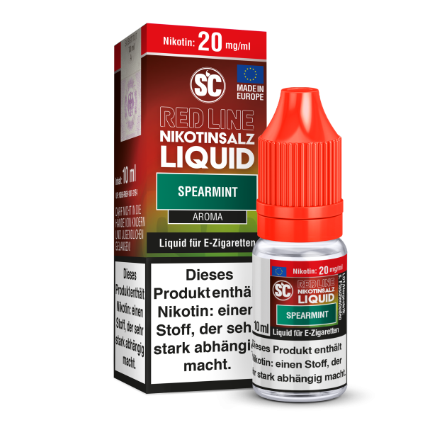 Spearmint Liquid SC Red Line 10ml
