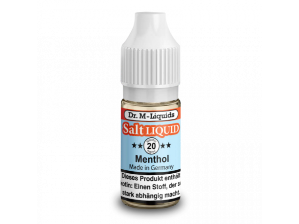 Menthol Nikotinsalz Liquid 20mg/ml von Dr M