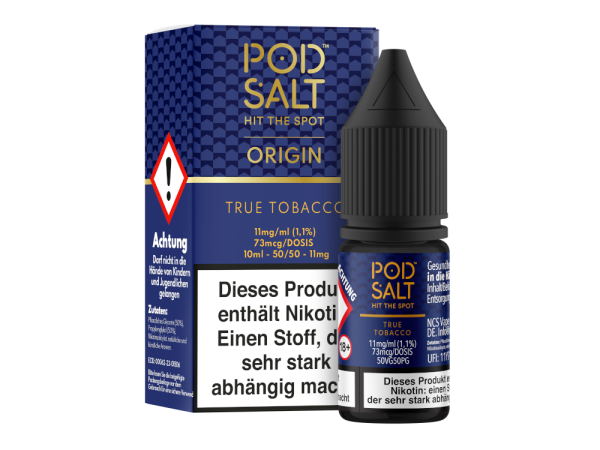 True Tobacco POD SALT Nikotinsalz Liquid 11mg
