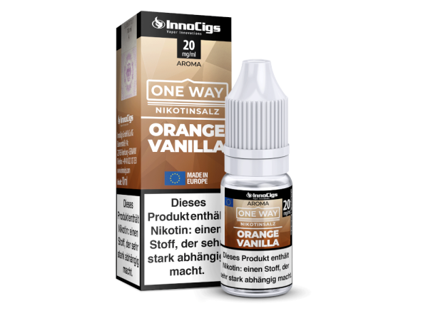InnoCigs One Way Orange Vanilla Nikotinsalz