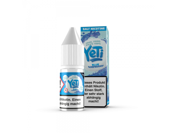 Blue Raspberry Nikotinsalz Liquid Yeti